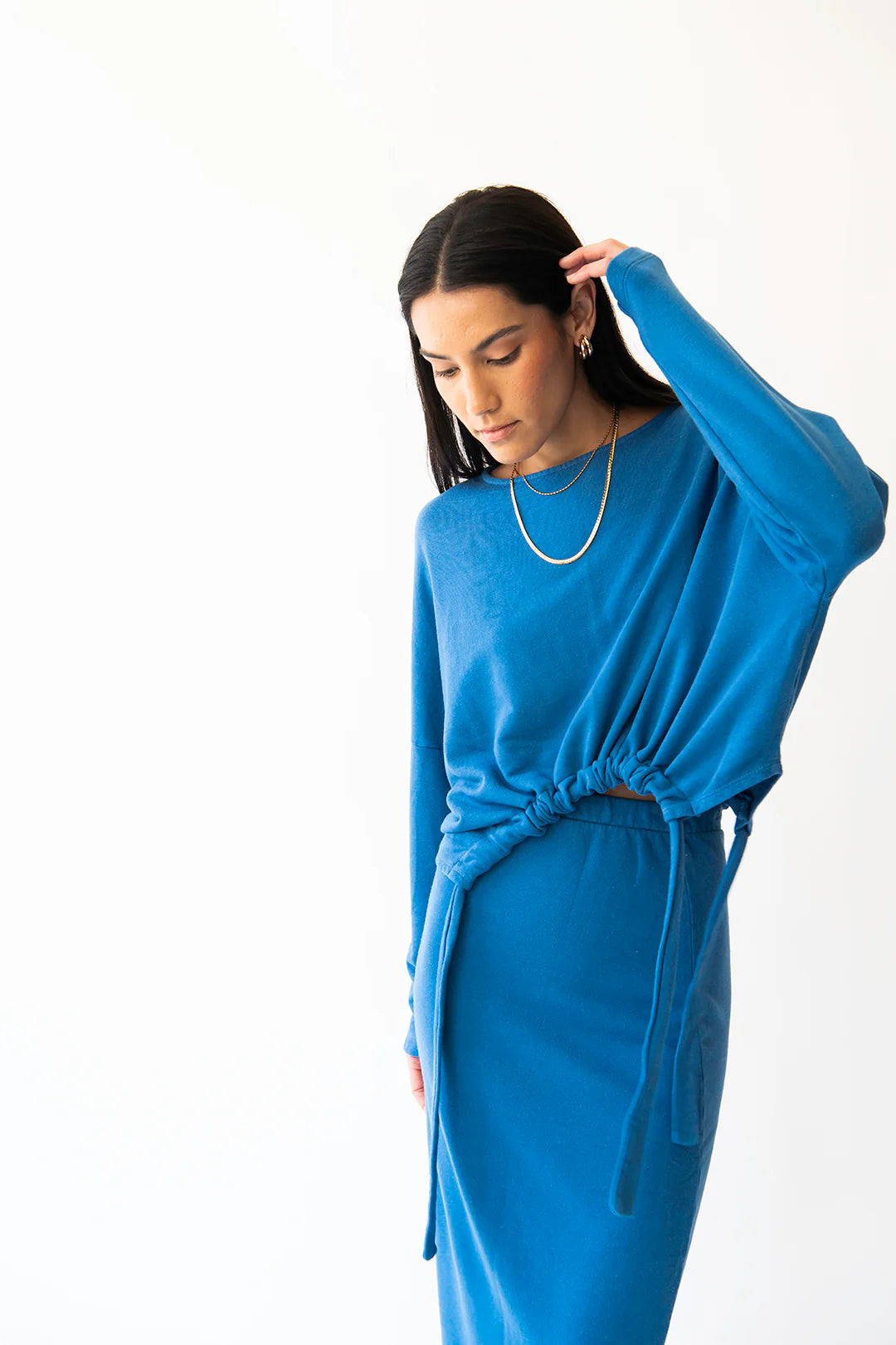 mantra lucas midi skirt