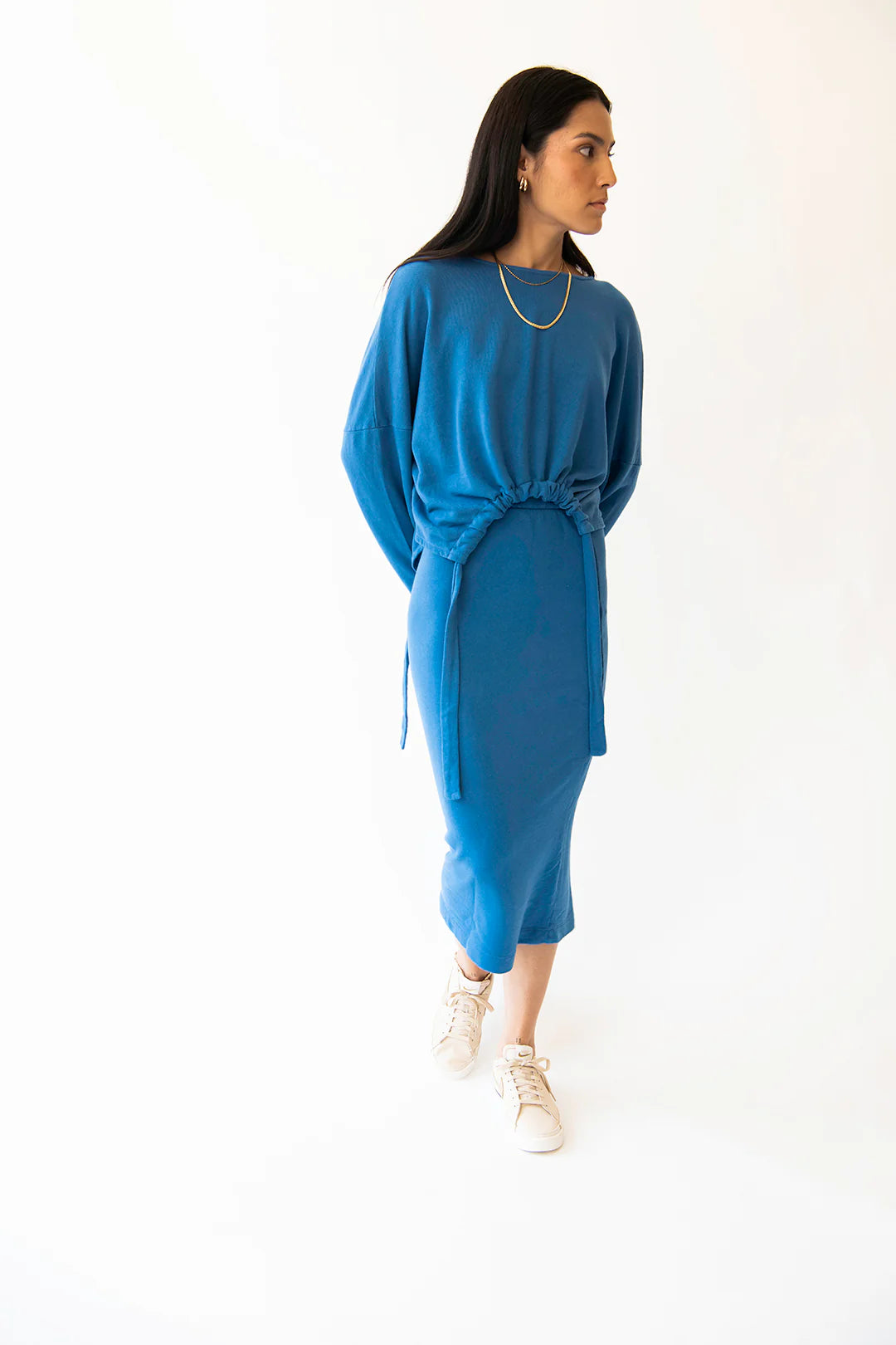 mantra lucas midi skirt