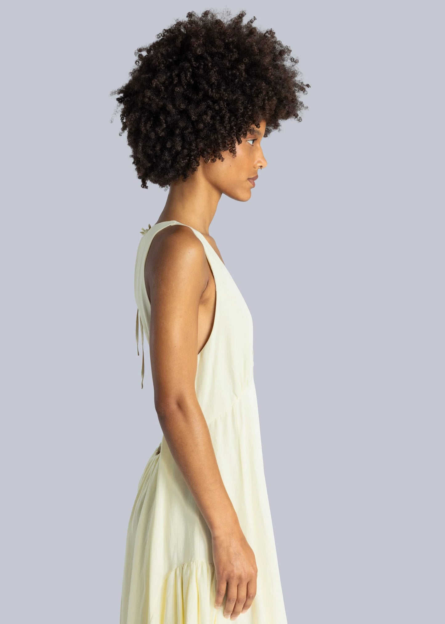 esthé open-back maxi dress