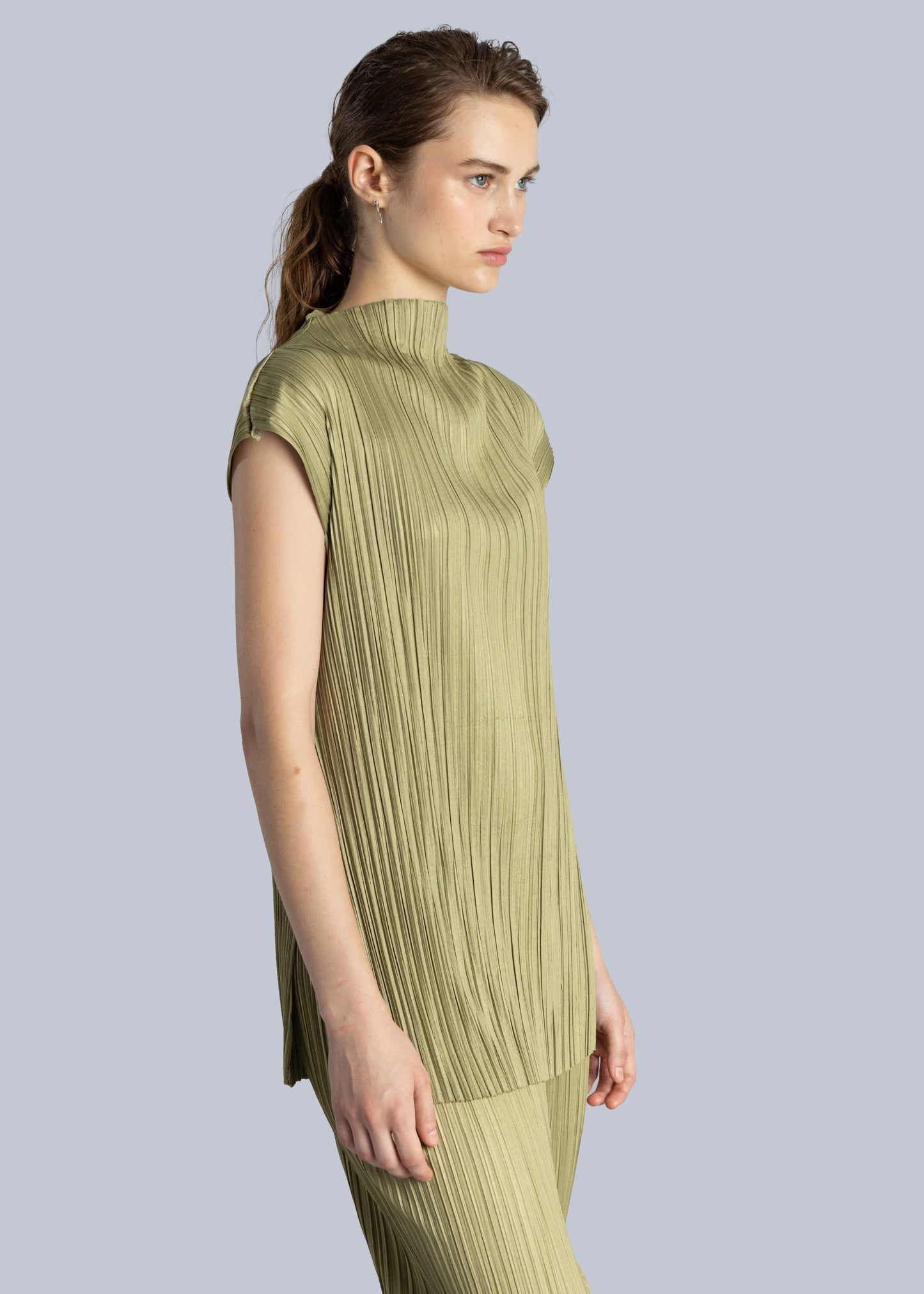 esthé pleated oversized top