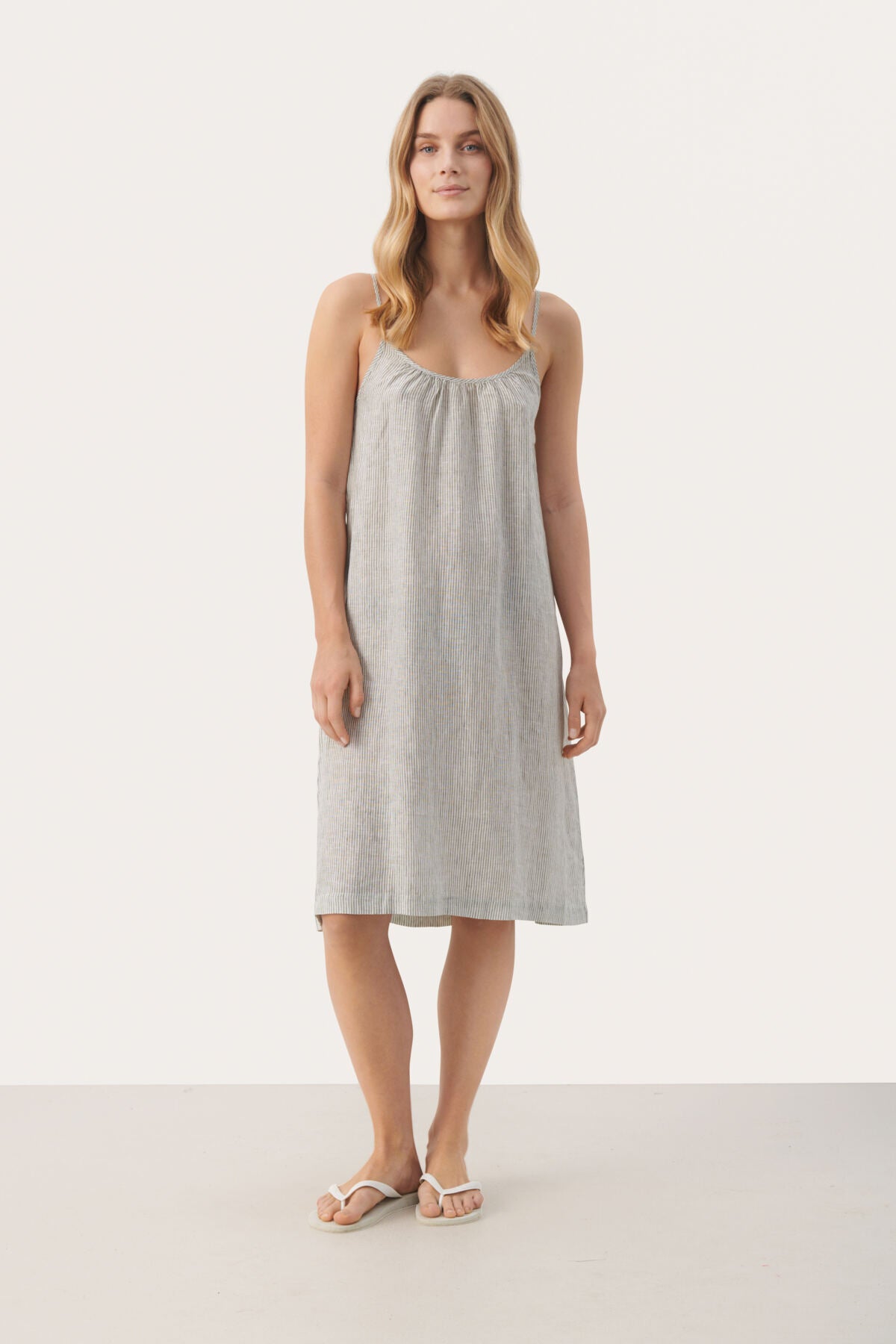 part two alexiana linen dress