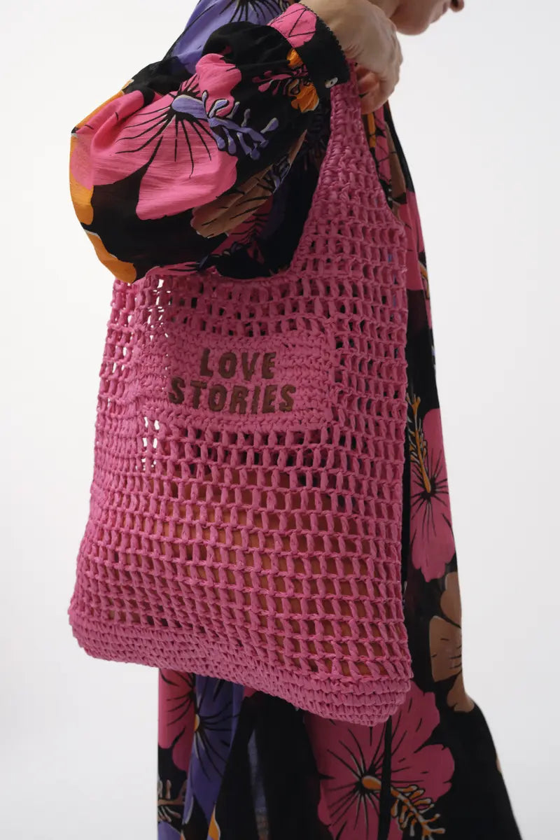 love stories straw shopper
