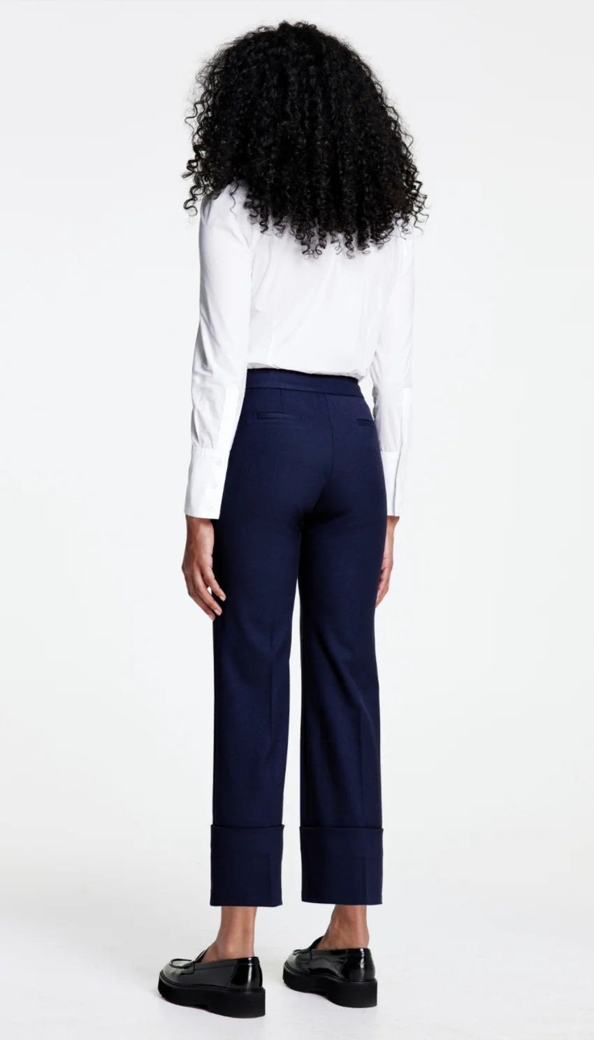 smythe cuffed flood pant
