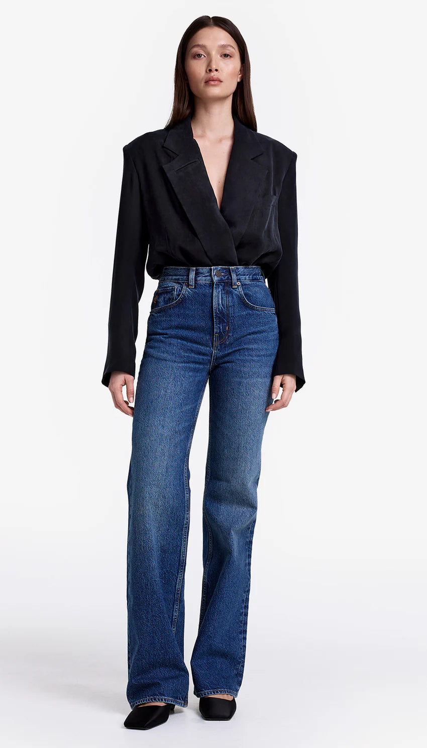 smythe blazer bodysuit