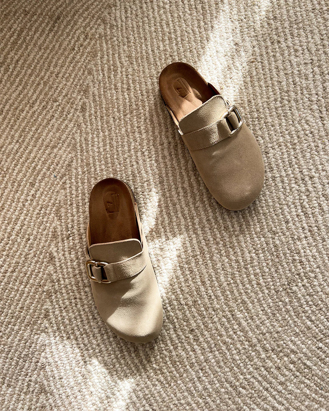 flattered cara suede sandal