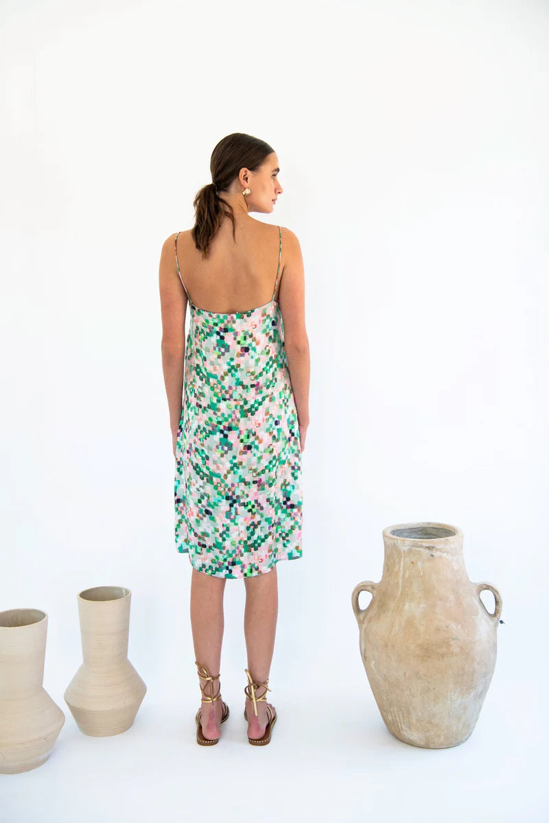 neu nomads julianne boxy slip dress