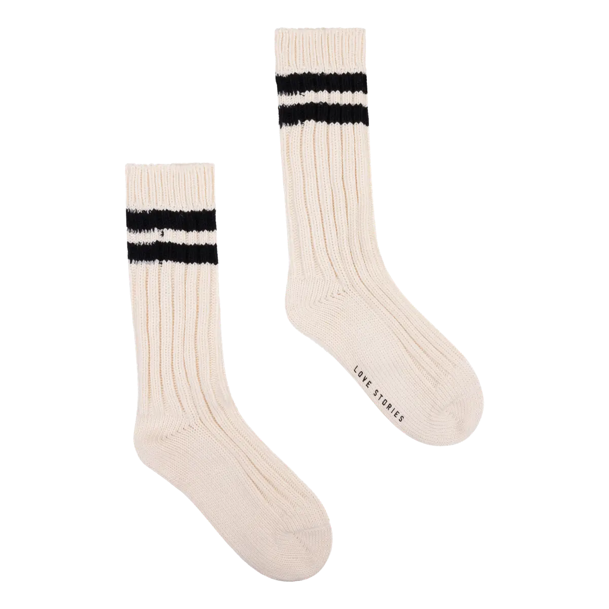 love stories rib socks