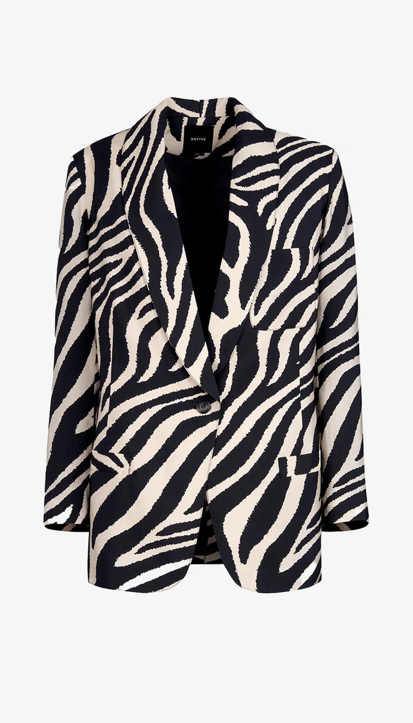smythe shawl collar oversized blazer