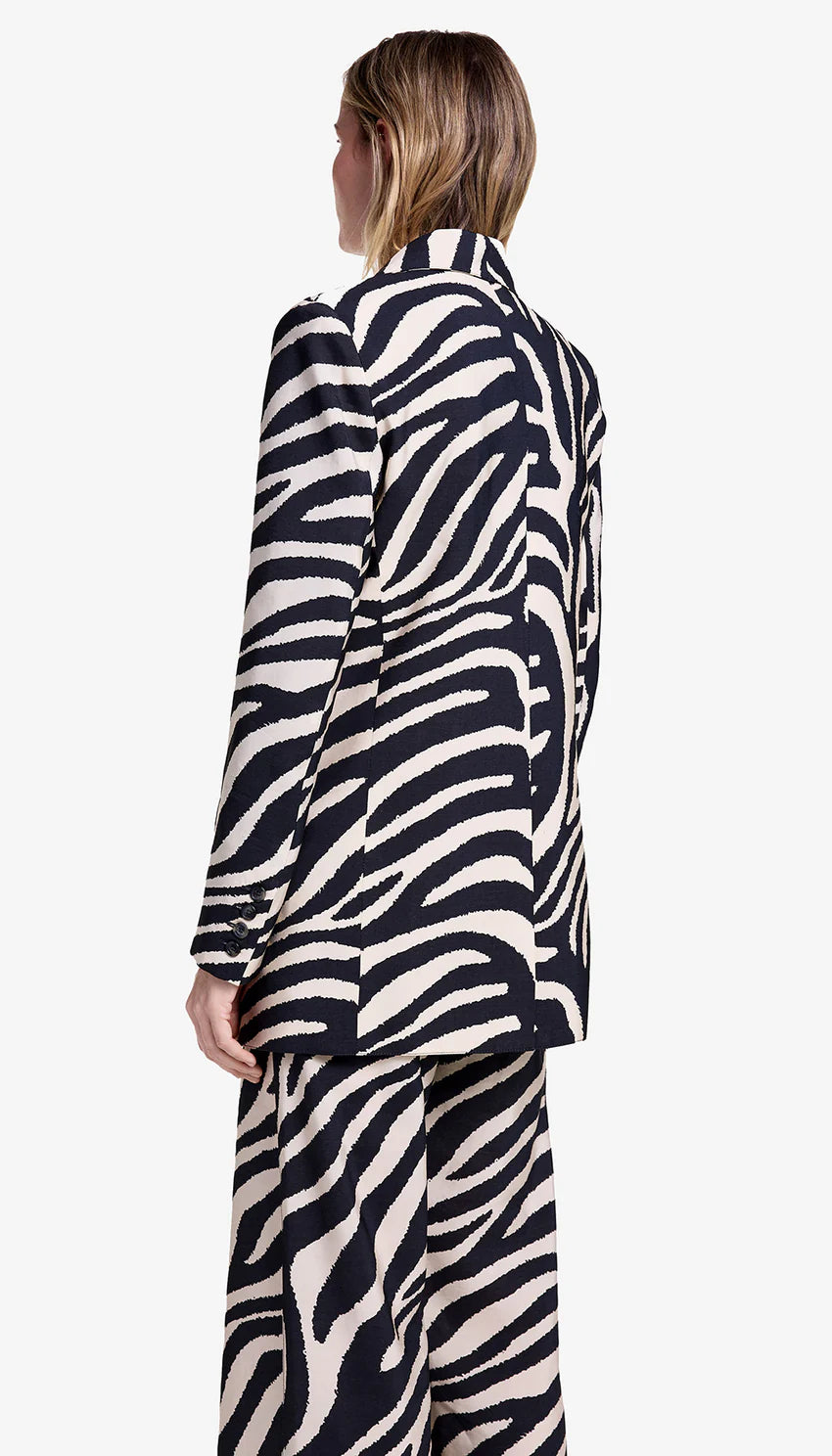 smythe shawl collar oversized blazer