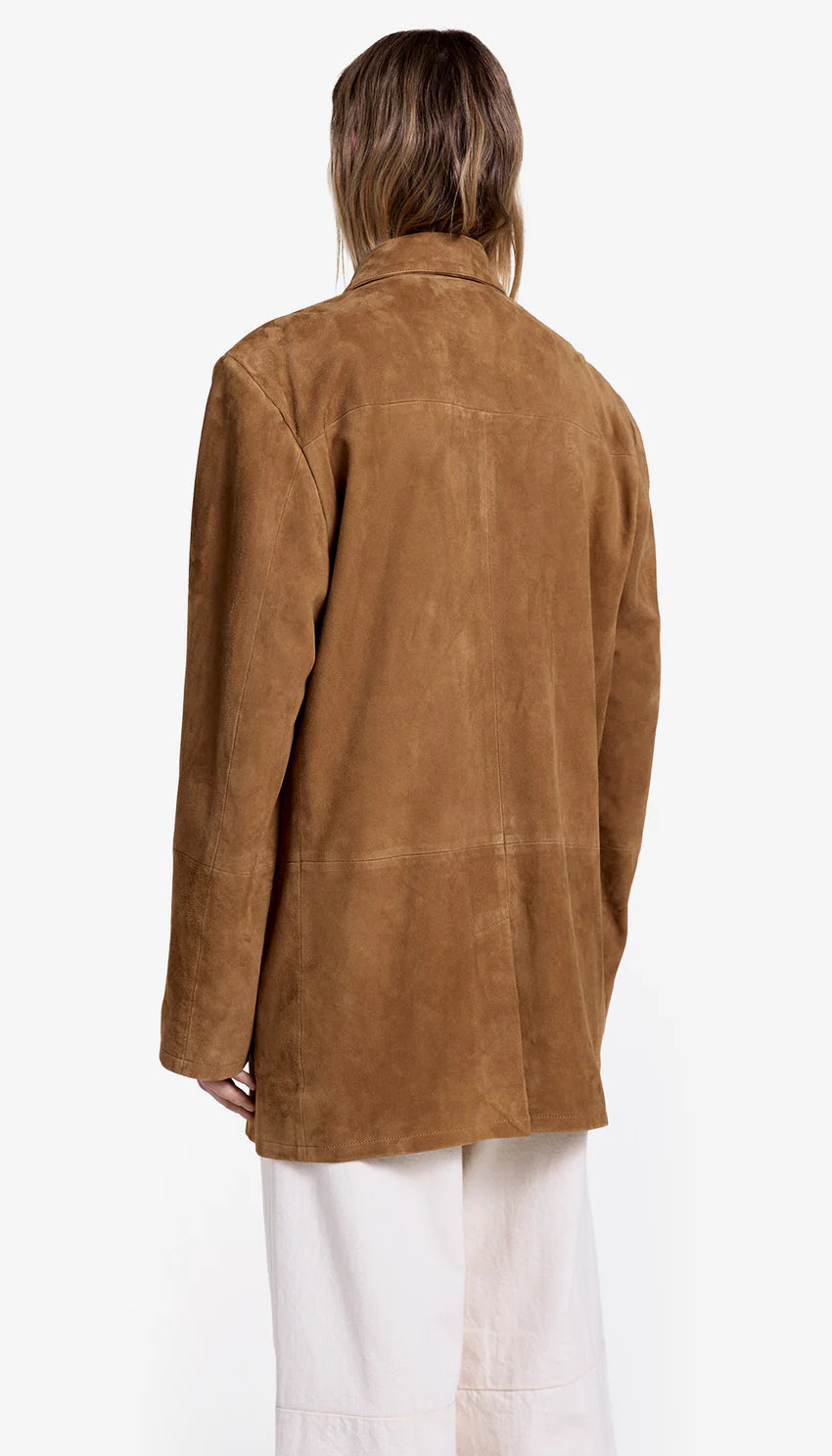 smythe suede weekend jacket