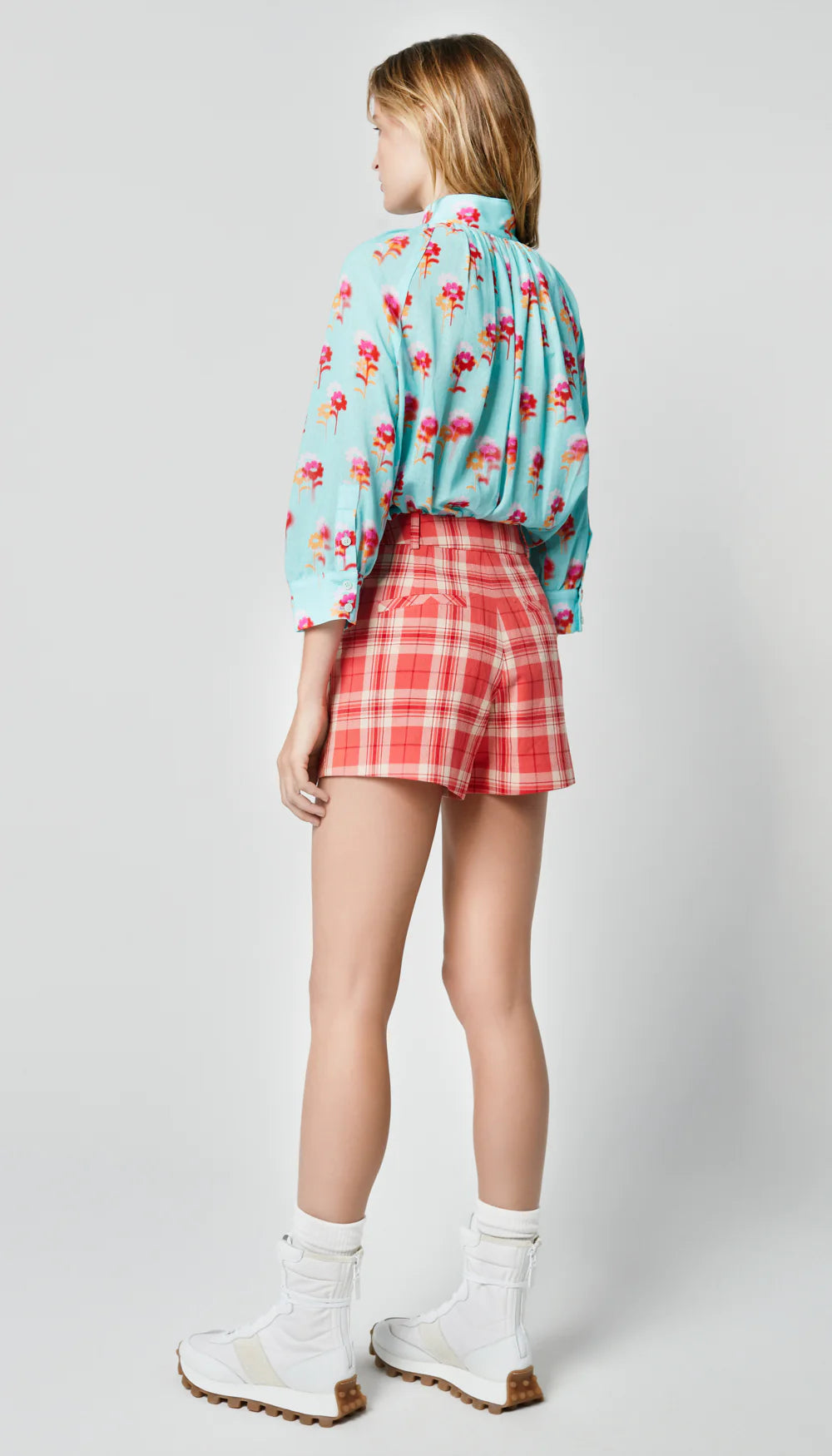 smythe pleated short