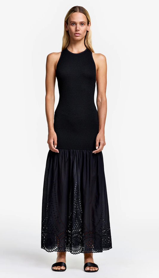 smythe racerback tier dress