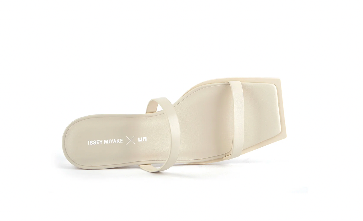 issey miyake x united nude block sandal