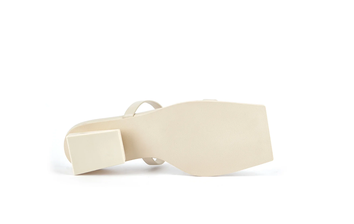 issey miyake x united nude block sandal