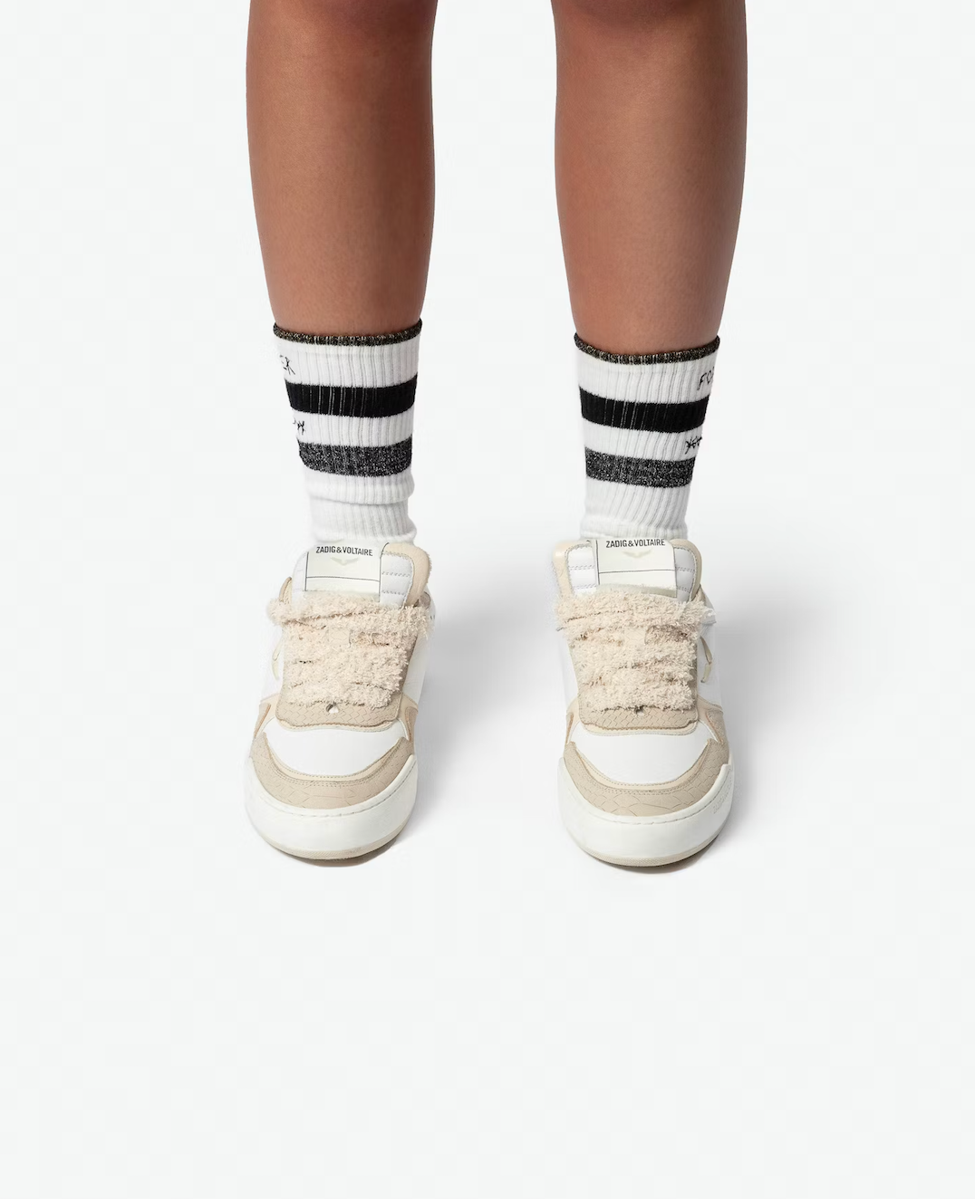 zadig&voltaire wings low-top trainers