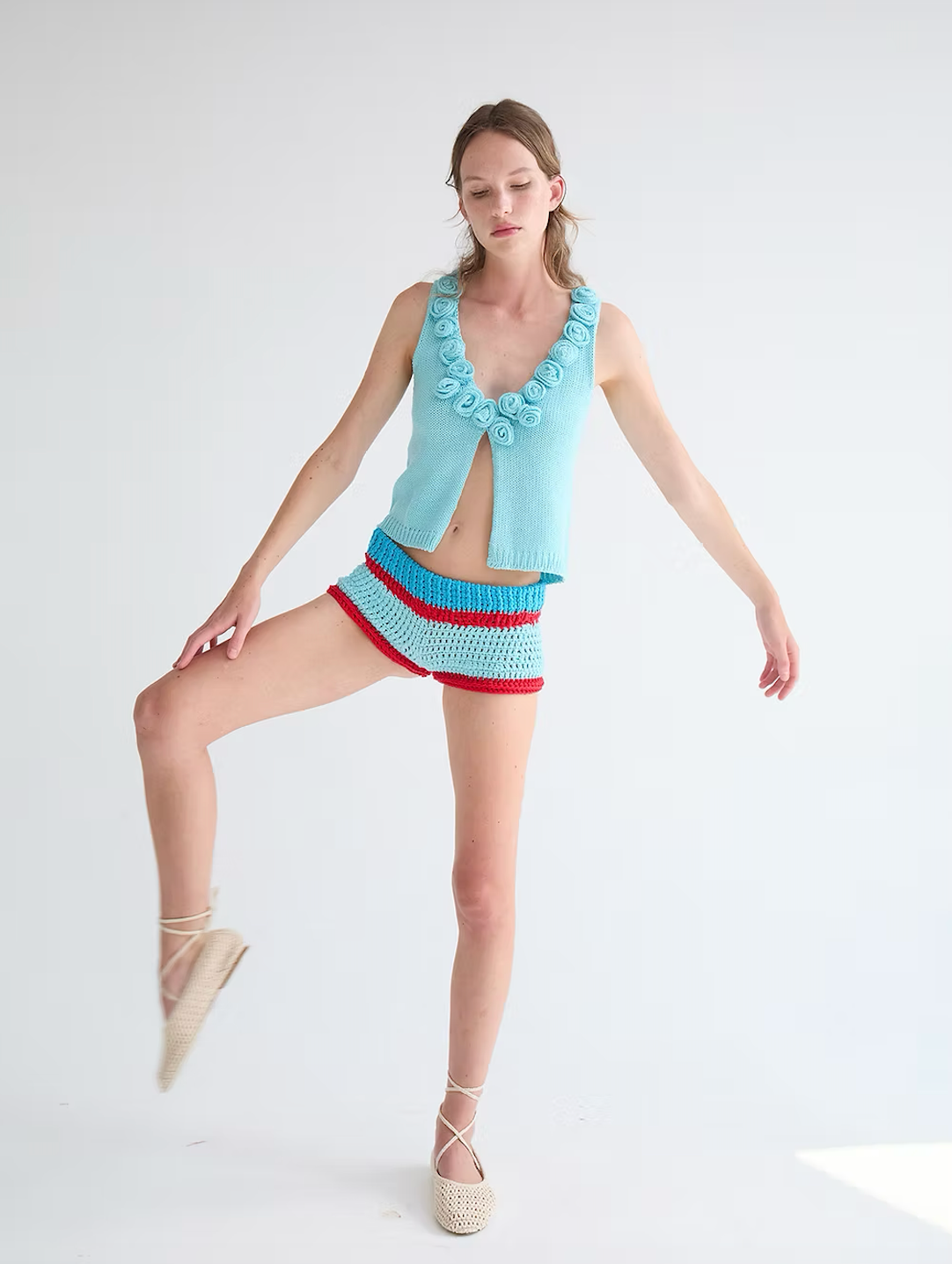 tach brunilda knitted top