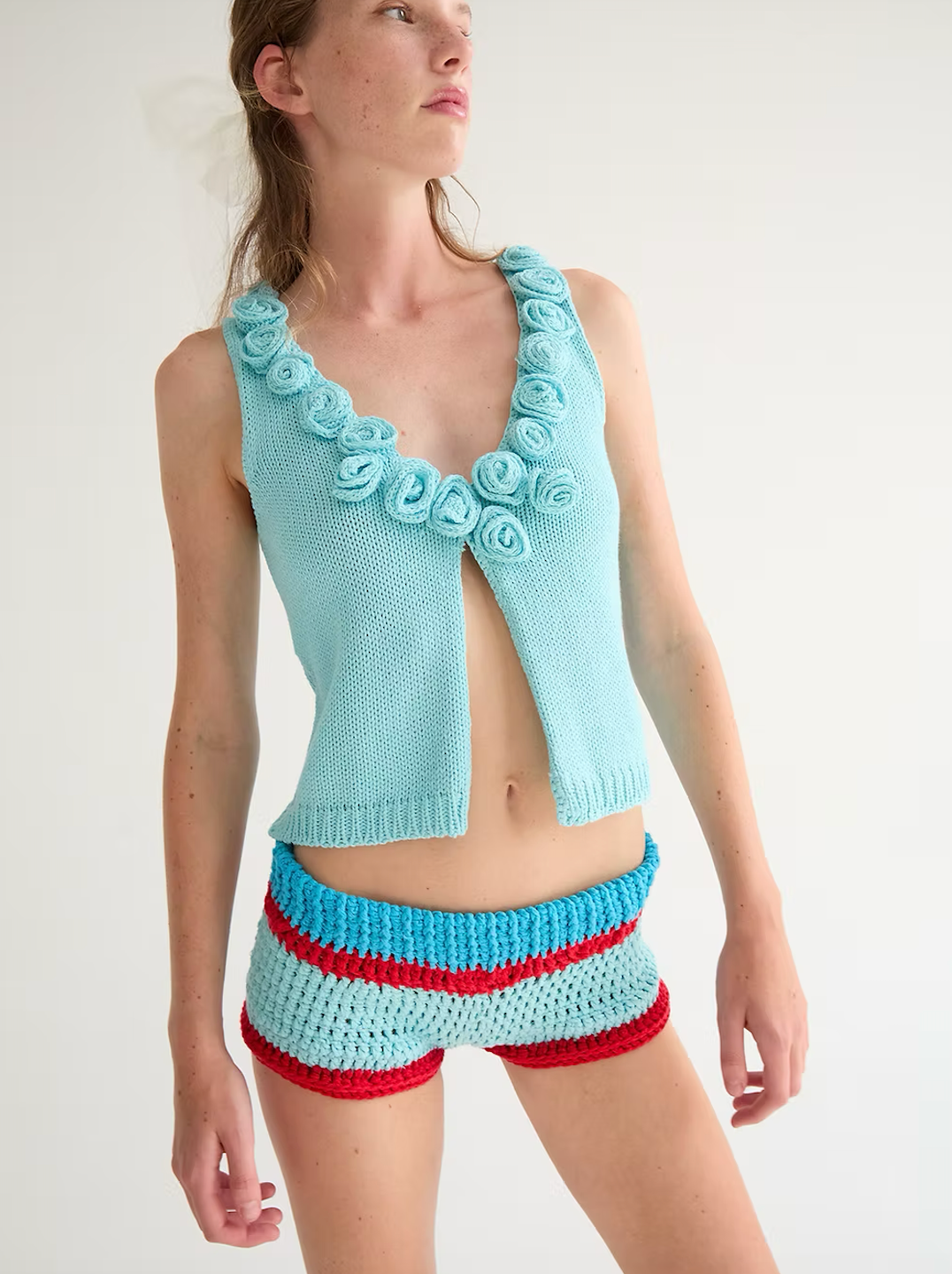 tach brunilda knitted top