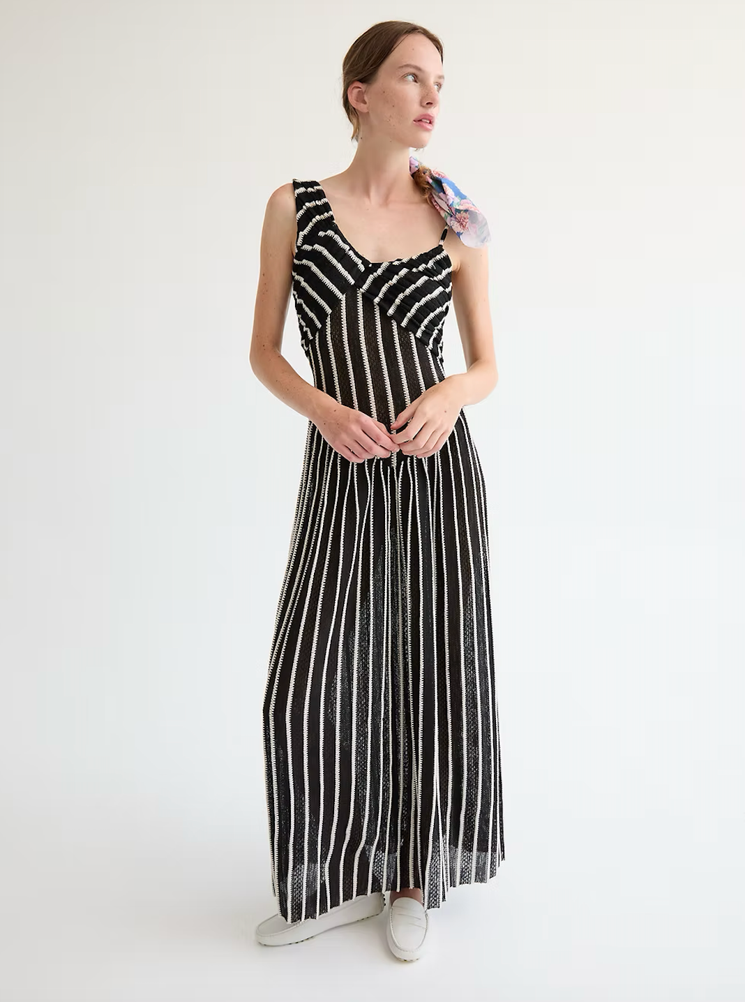 tach ikia knitted fabric dress