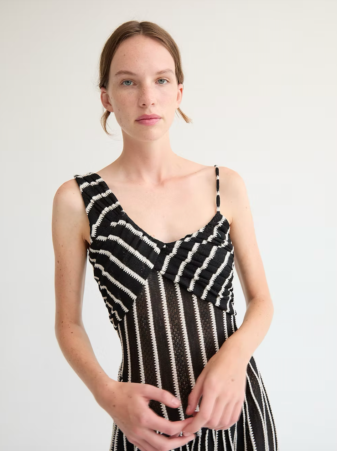 tach ikia knitted fabric dress