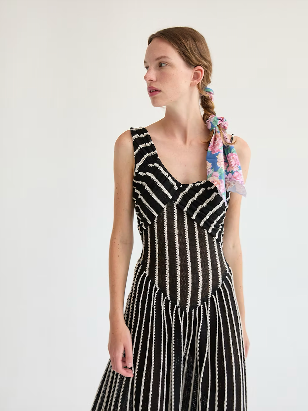 tach ikia knitted fabric dress