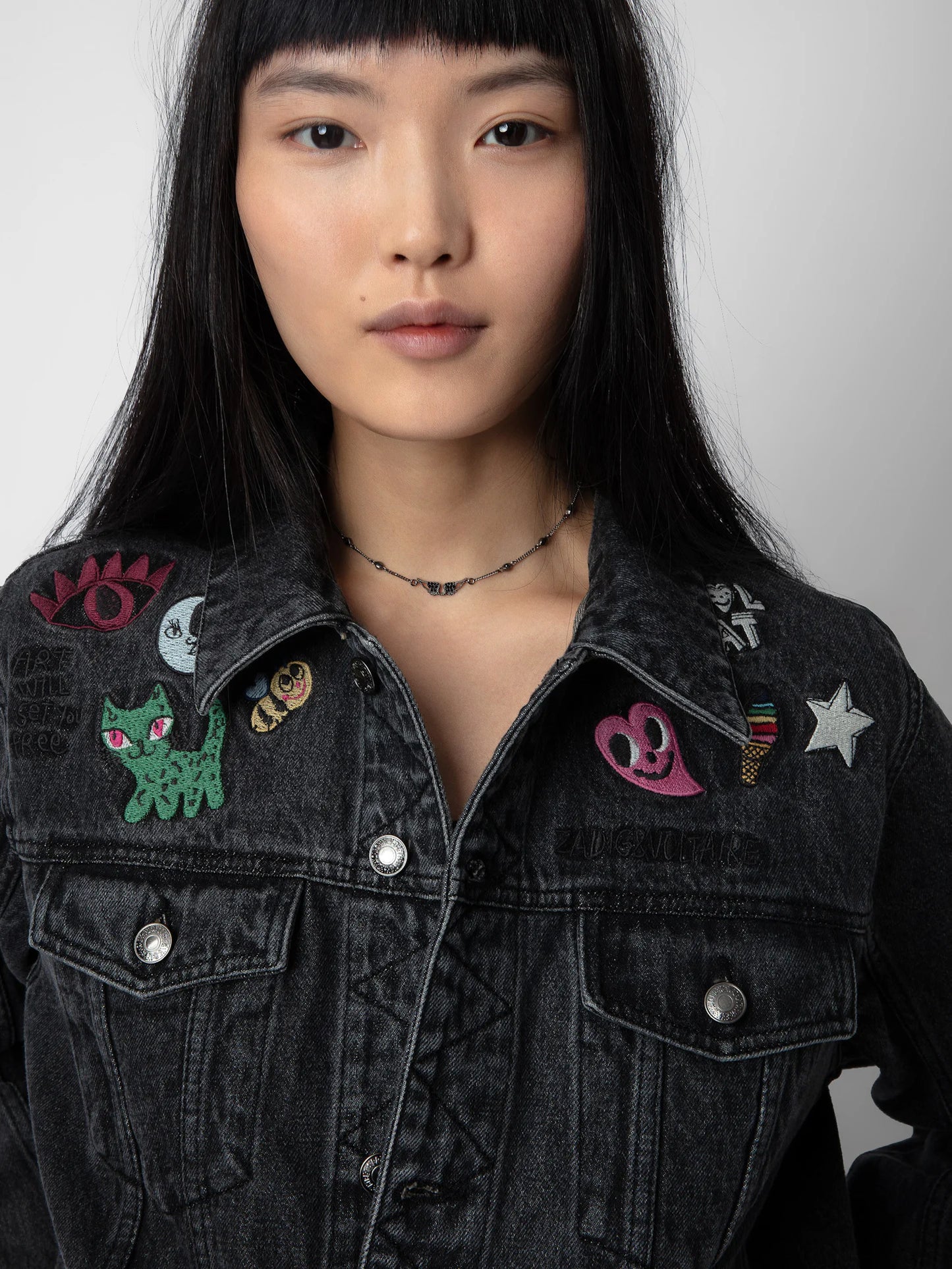 zadig&voltaire kasy denim jacket