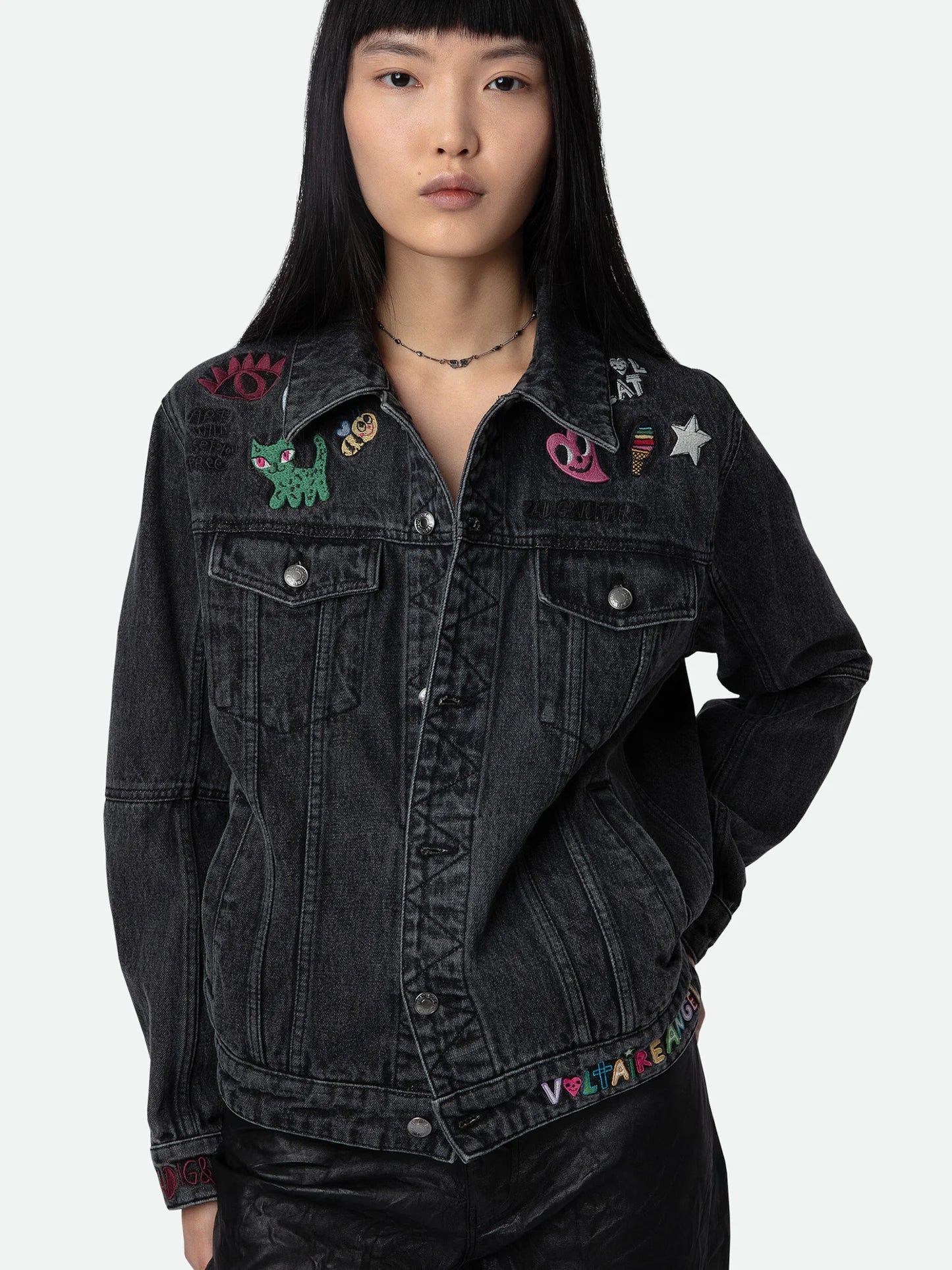 zadig&voltaire kasy denim jacket