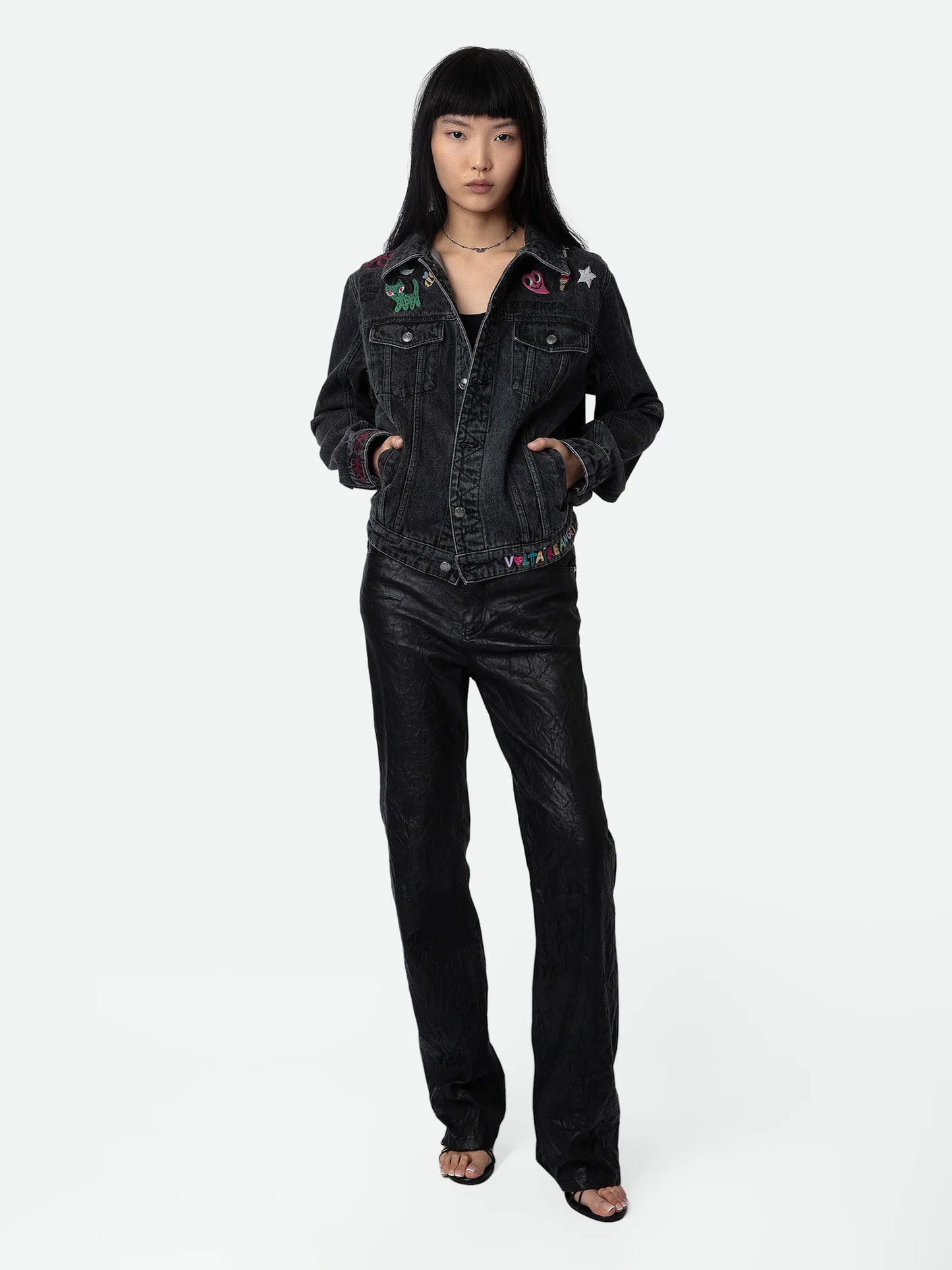 zadig&voltaire kasy denim jacket
