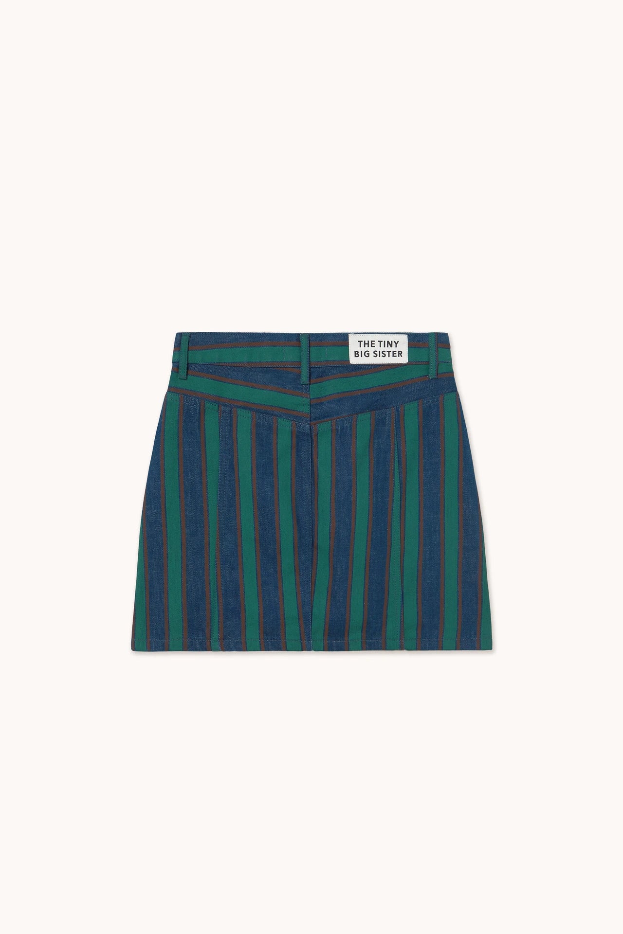 the tiny big sister striped mini skirt