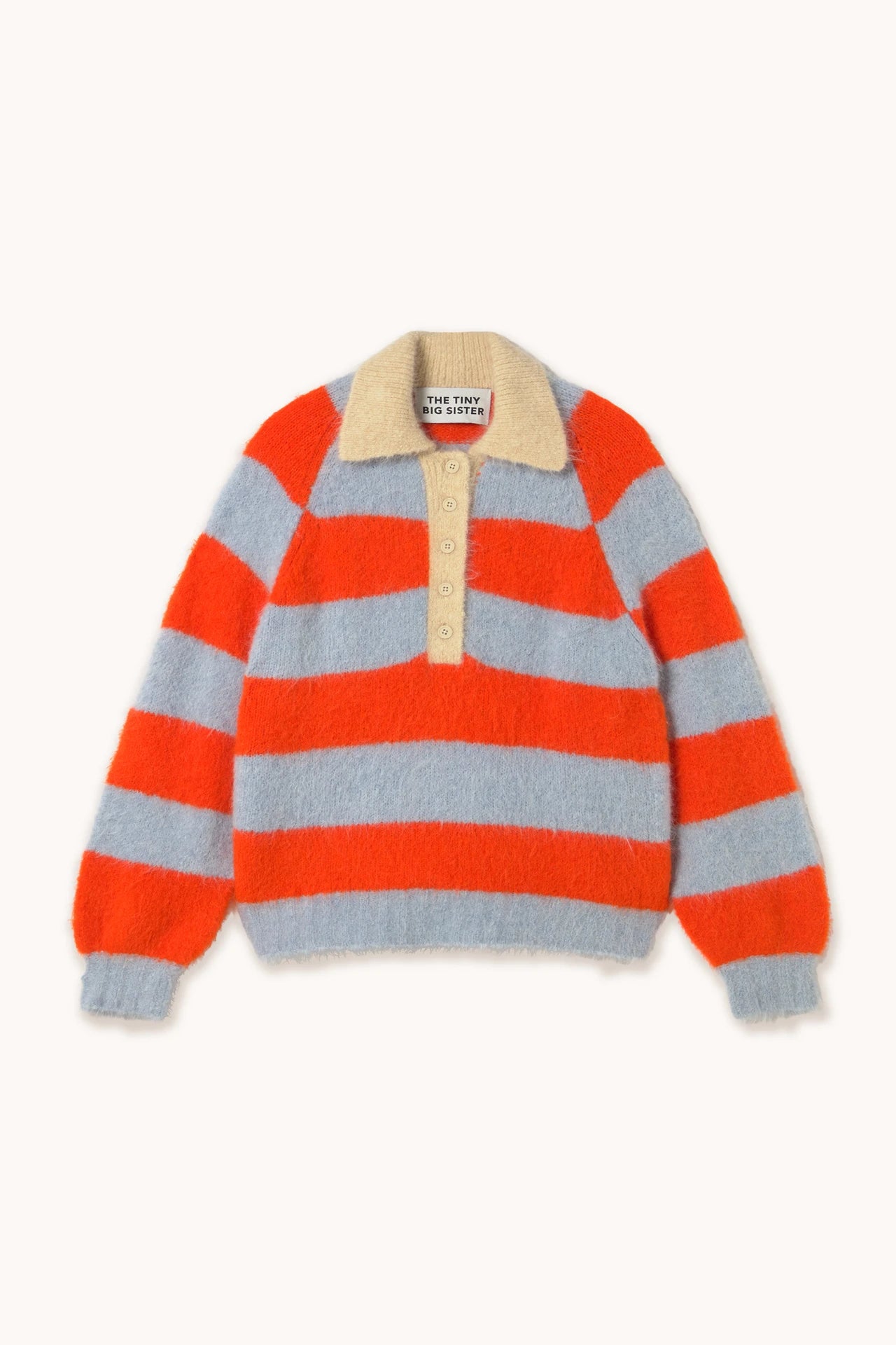 the tiny big sister frank striped polo