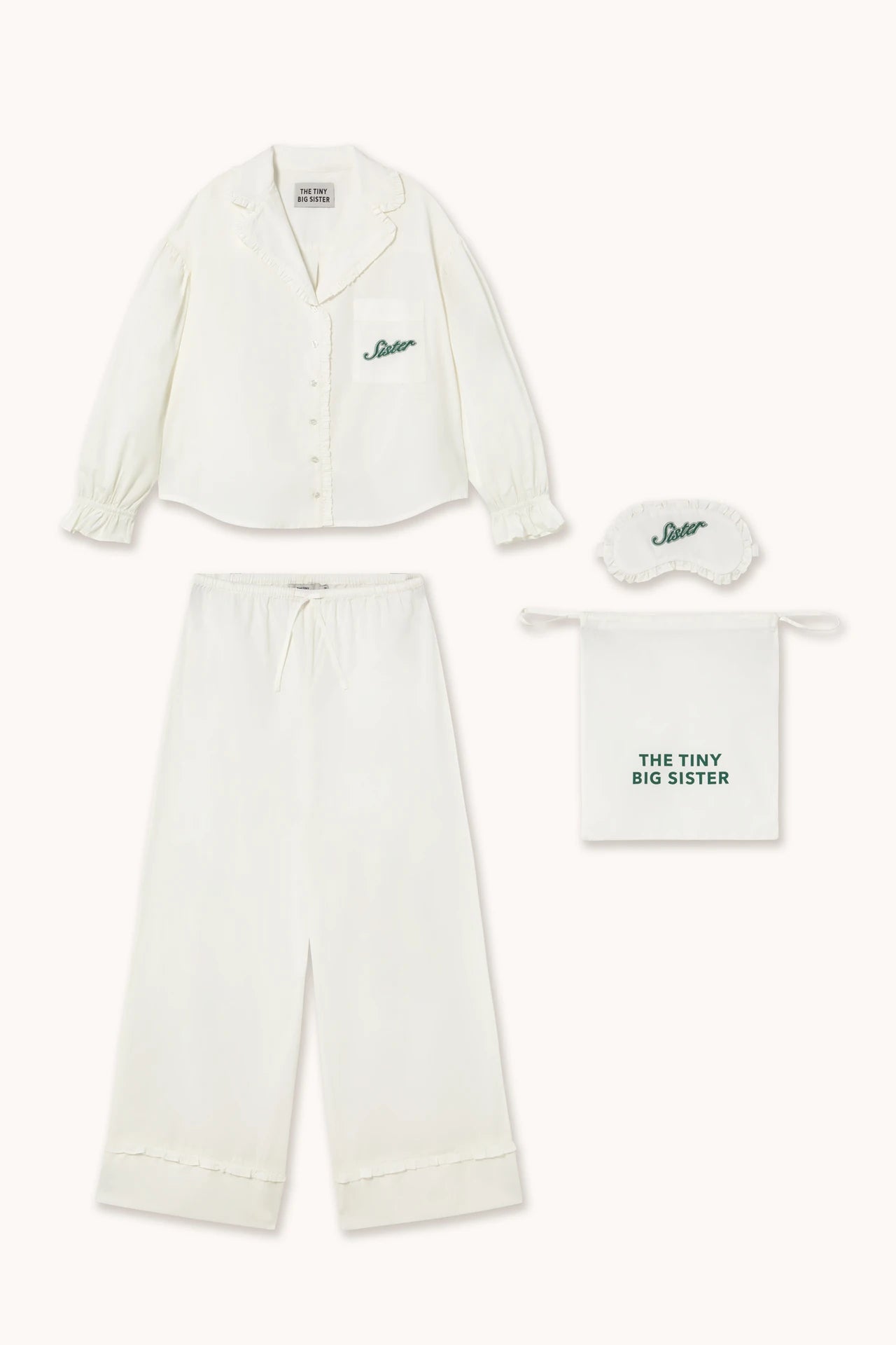 the tiny big sister pyjama set