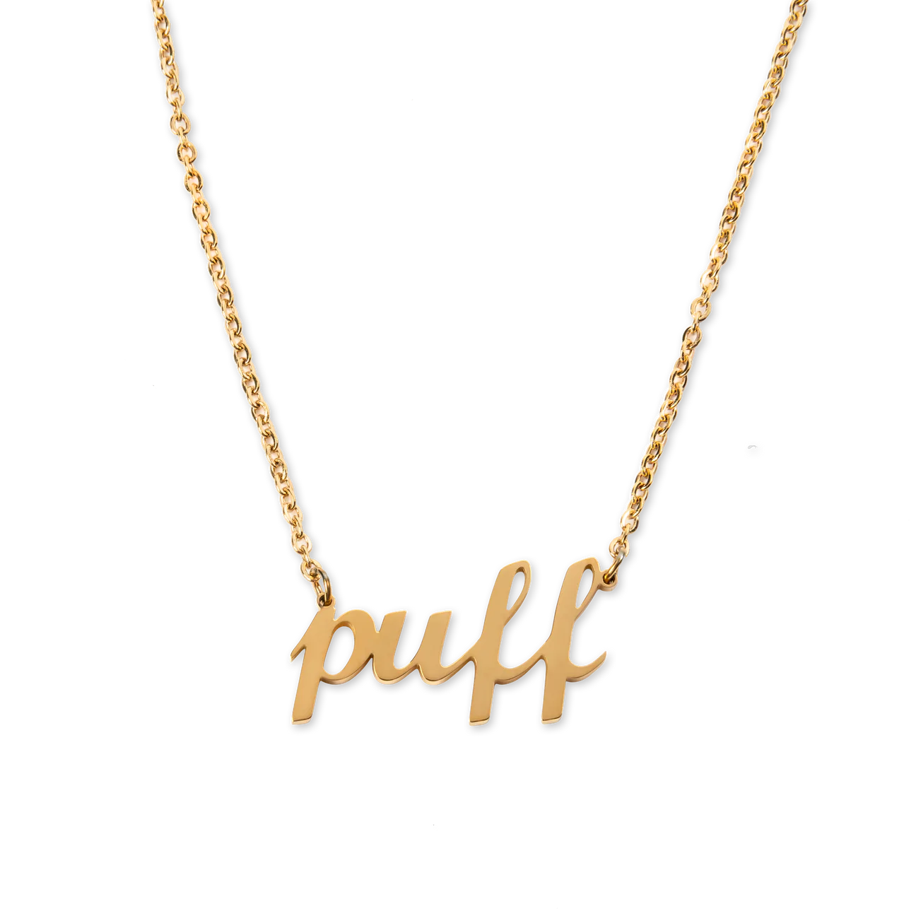 frankie smoke puff necklace