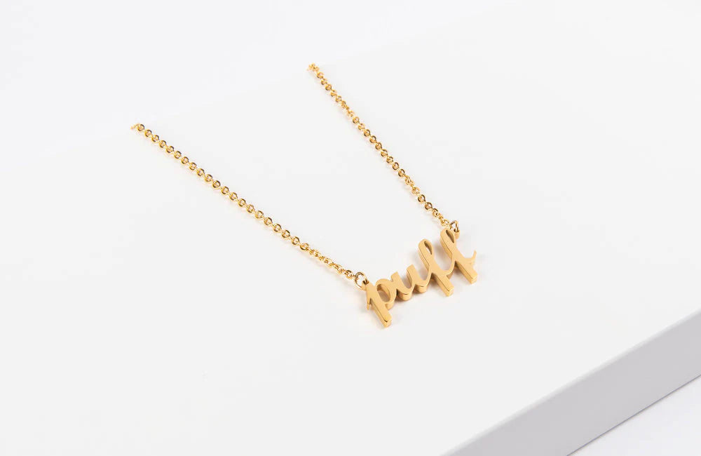 frankie smoke puff necklace