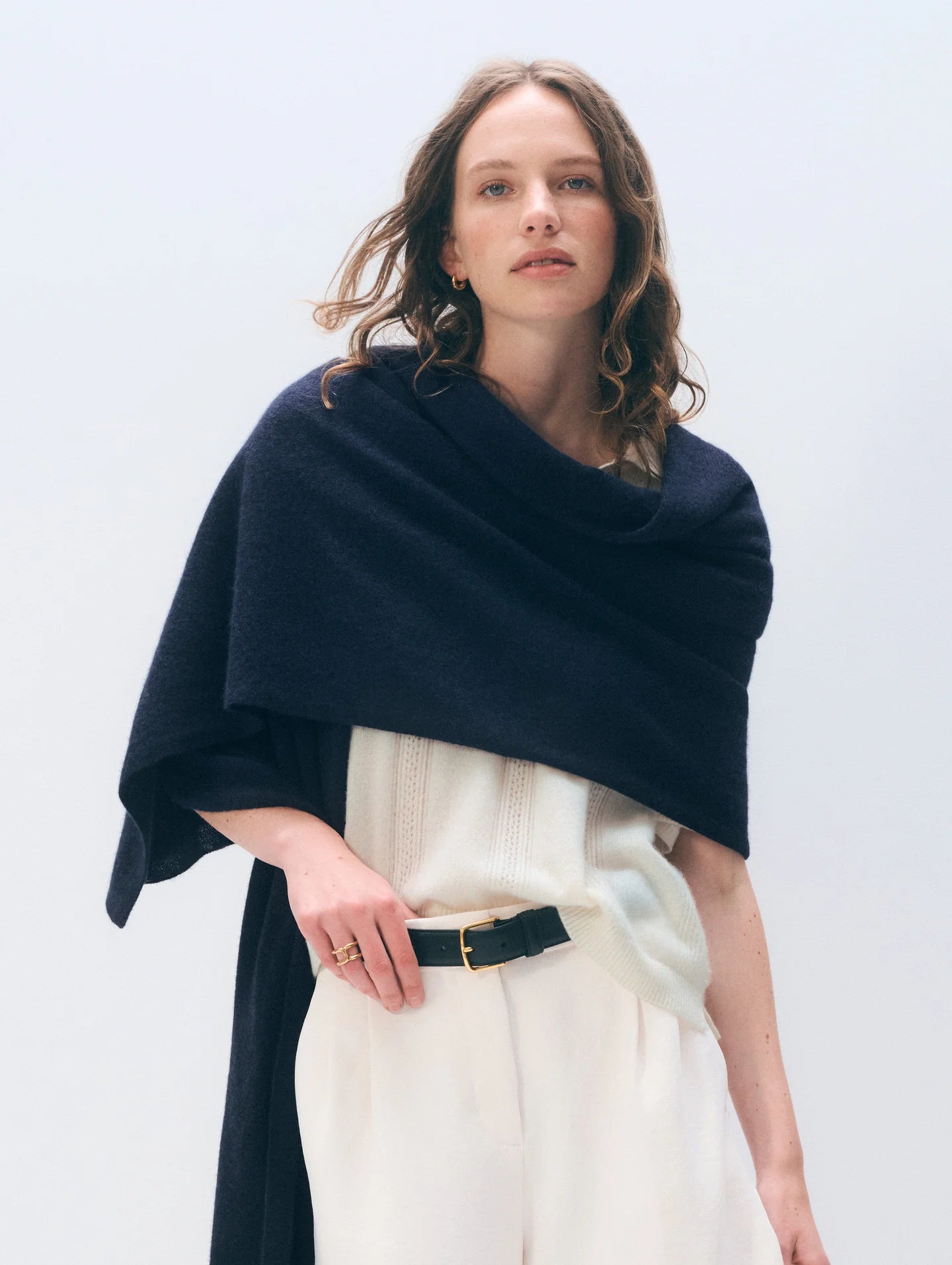 white+warren cashmere travel wrap