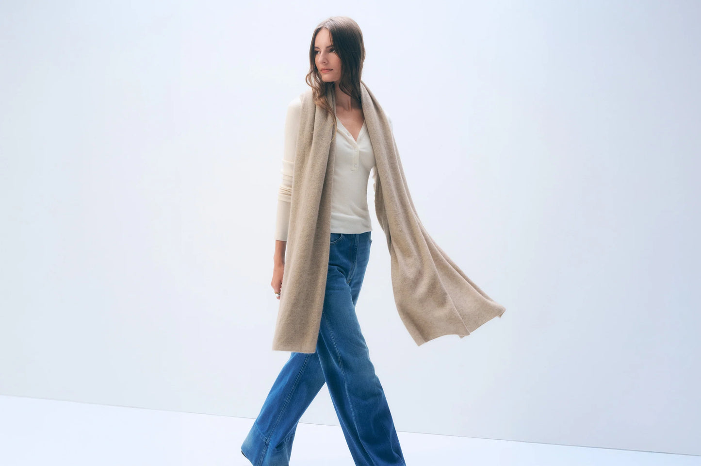 white+warren cashmere travel wrap