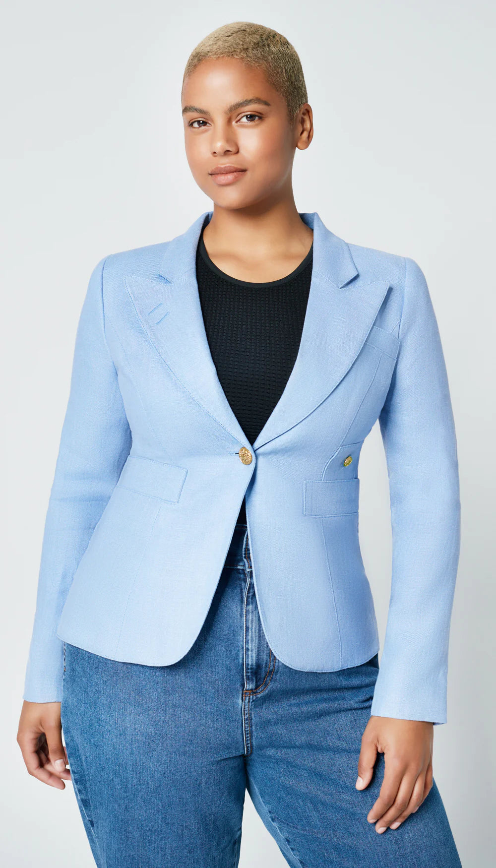 smythe linen duchess blazer