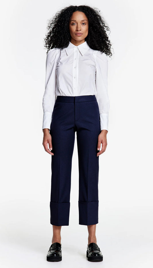 smythe cuffed flood pant
