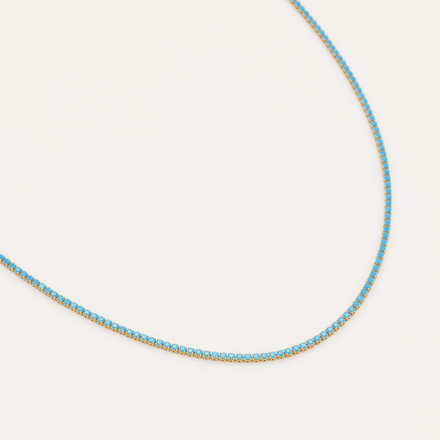 au79 dallas micro tennis necklace