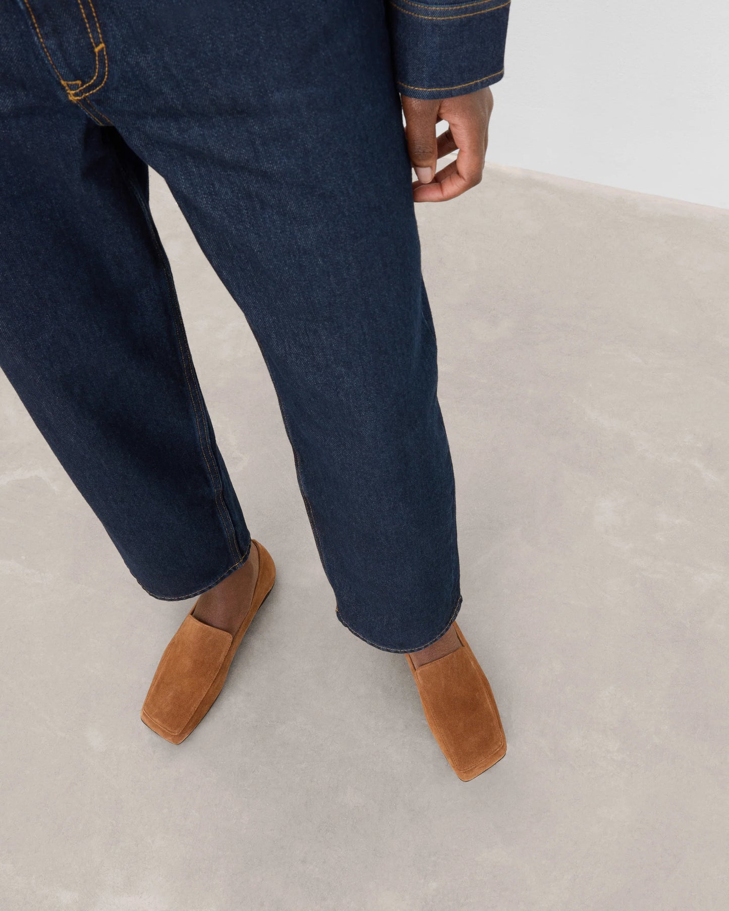 flattered ellis suede loafer