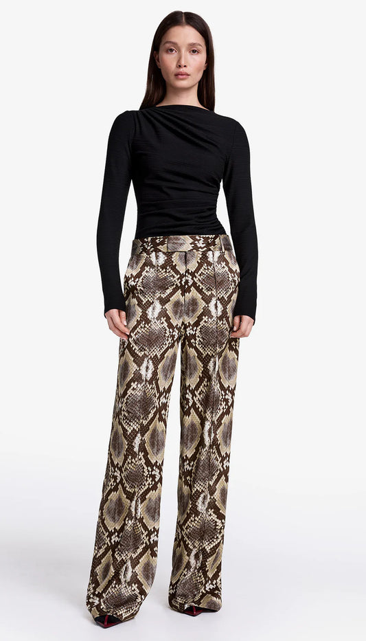 smythe low rise slouch trouser
