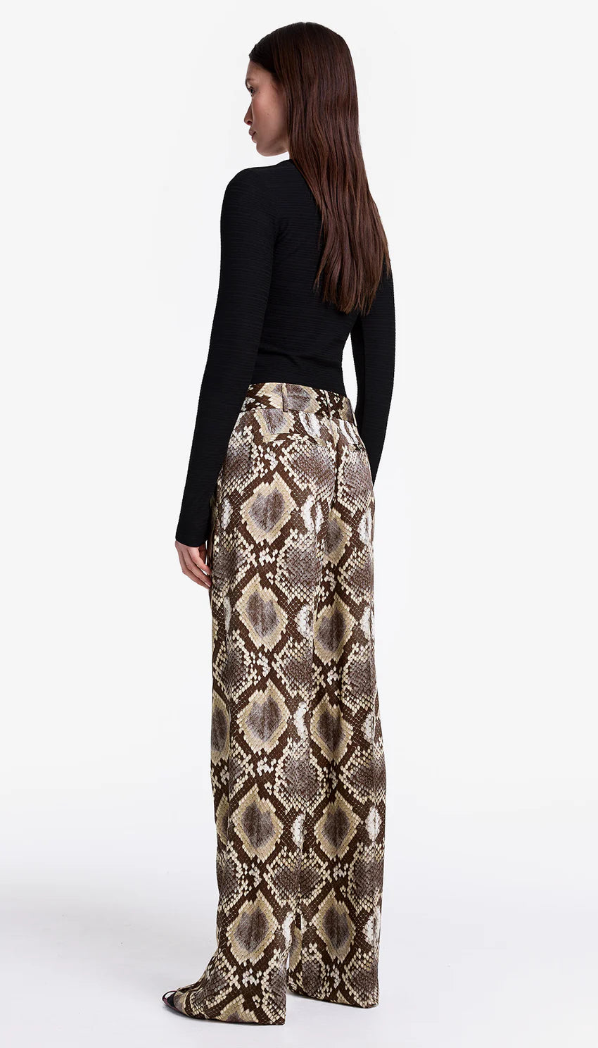 smythe low rise slouch trouser
