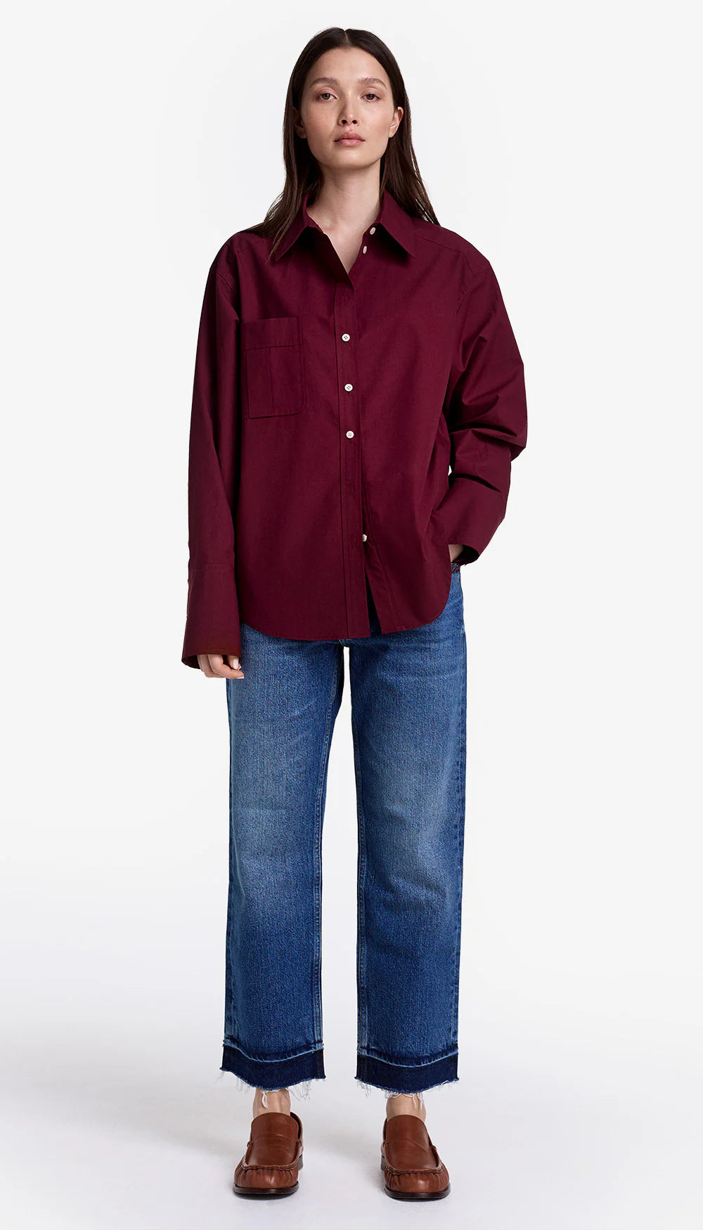 smythe classic relaxed shirt