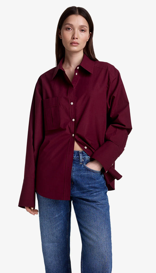 smythe classic relaxed shirt