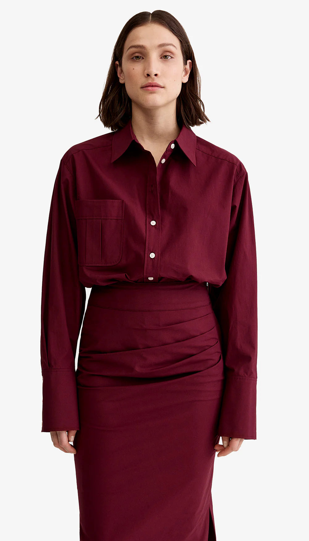 smythe classic relaxed shirt