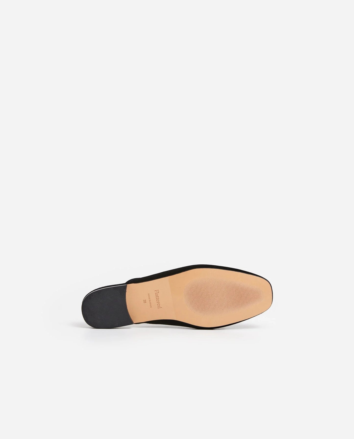 flattered malva suede slide