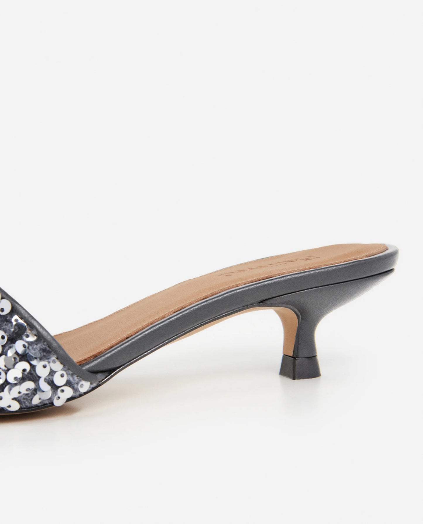 flattered noomi sequins heel