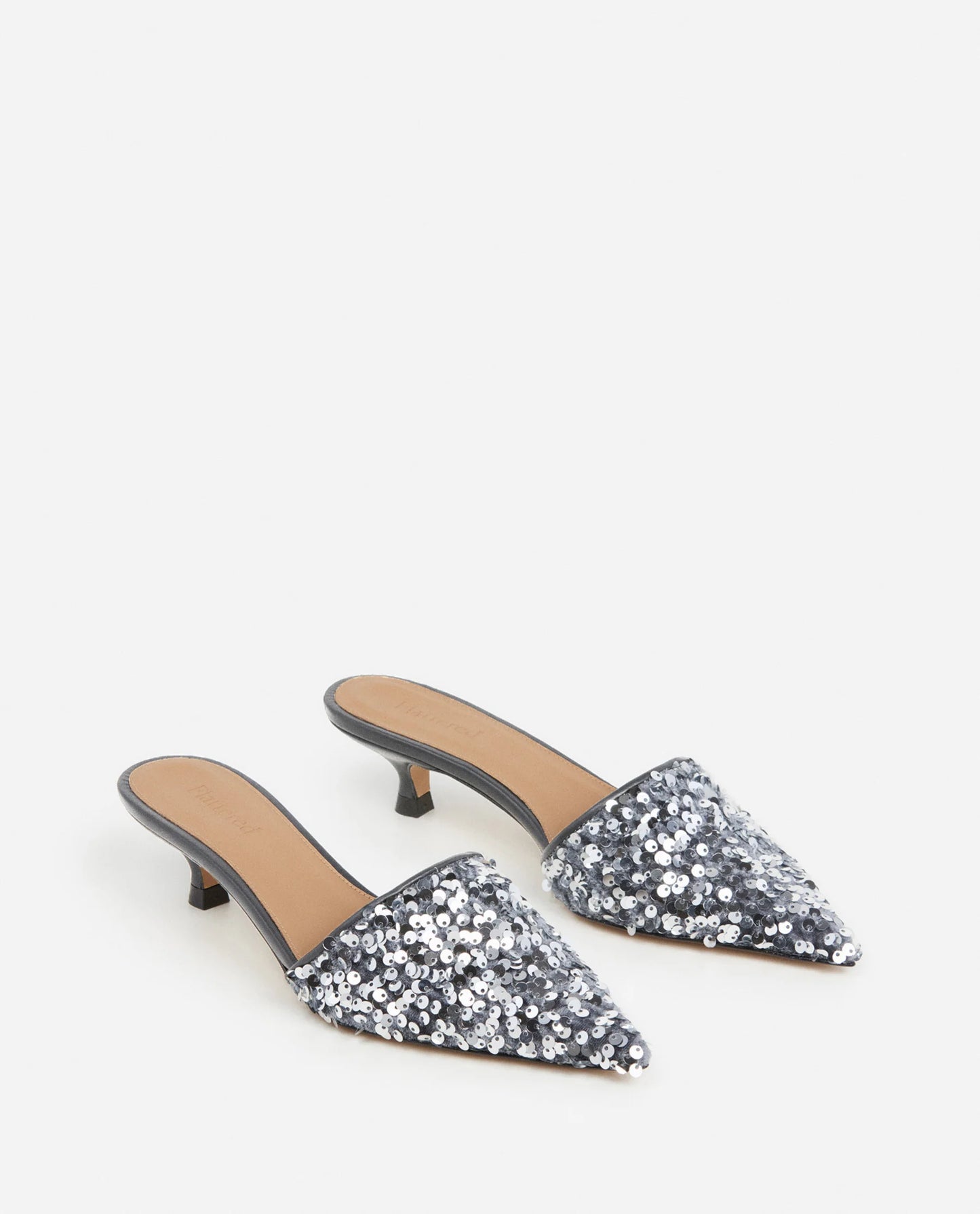 flattered noomi sequins heel
