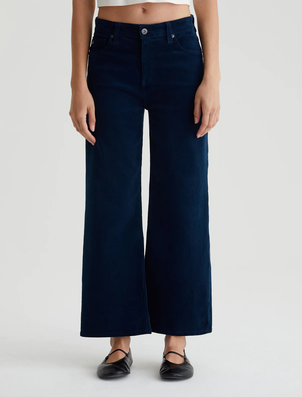 ag jeans saige wide leg crop