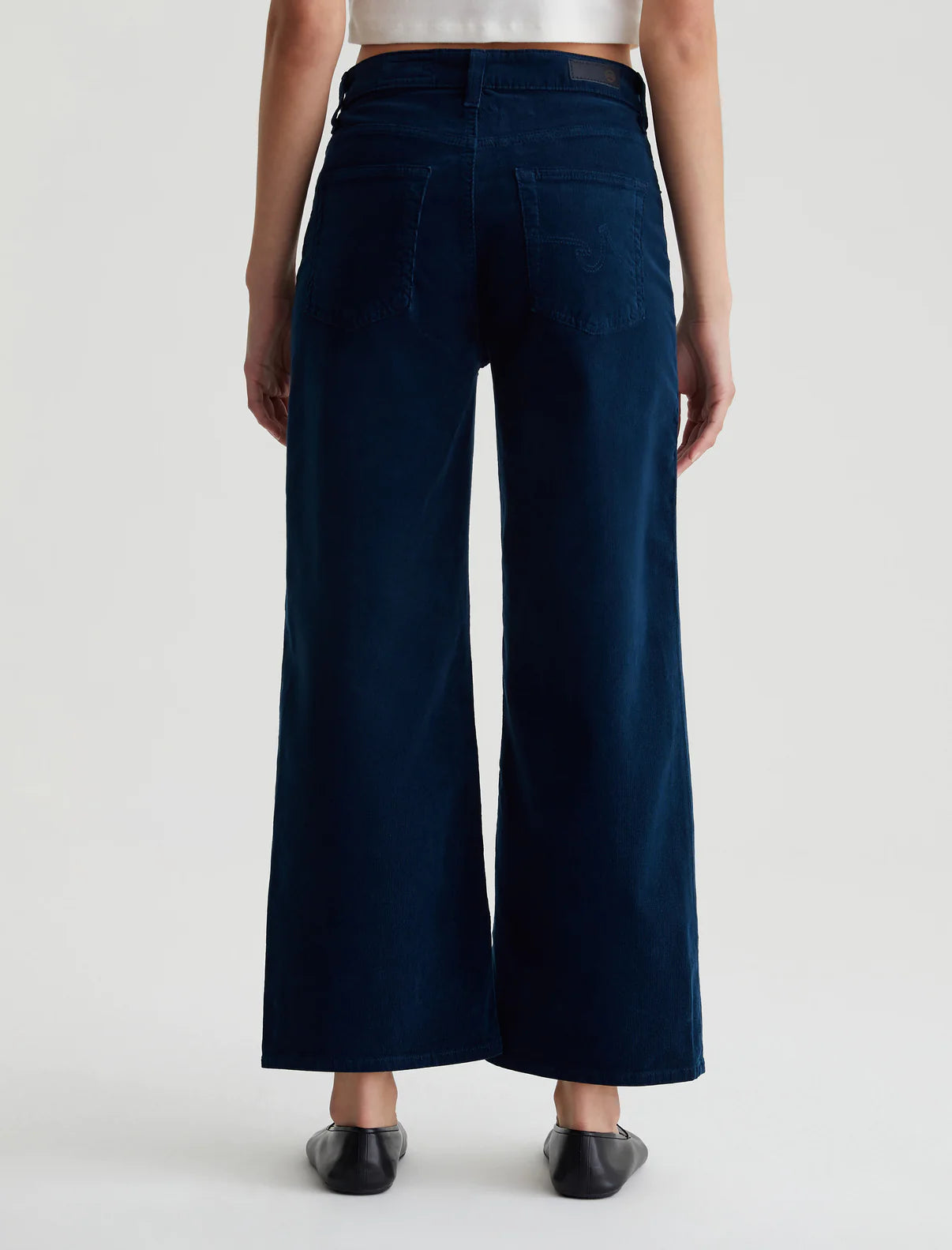 ag jeans saige wide leg crop