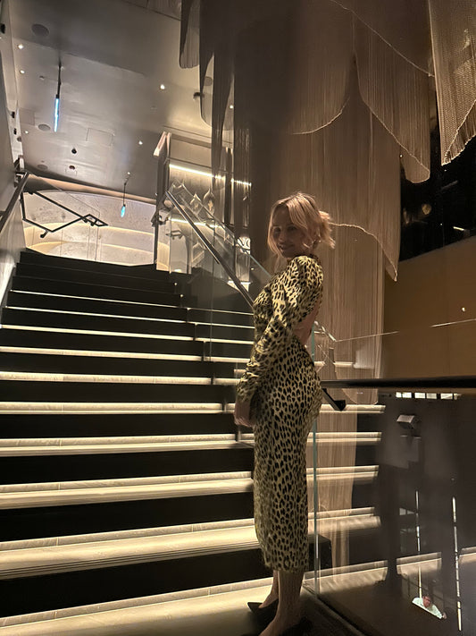 preloved zadig&voltaire racyl silk dress