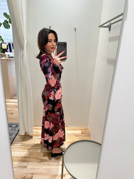 preloved smythe crewneck midi dress